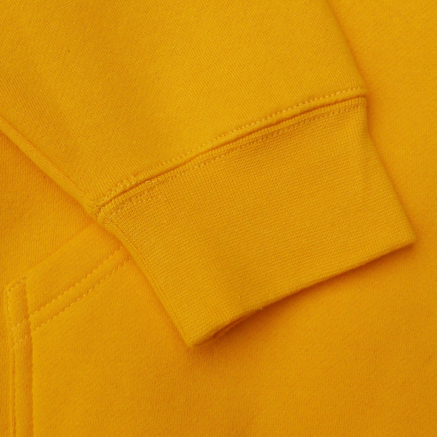 Manche hoodie Maïs