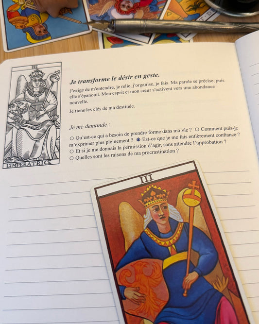 Carnet de réflexion Les Forces Naturelles - Arcane L'Impératrice