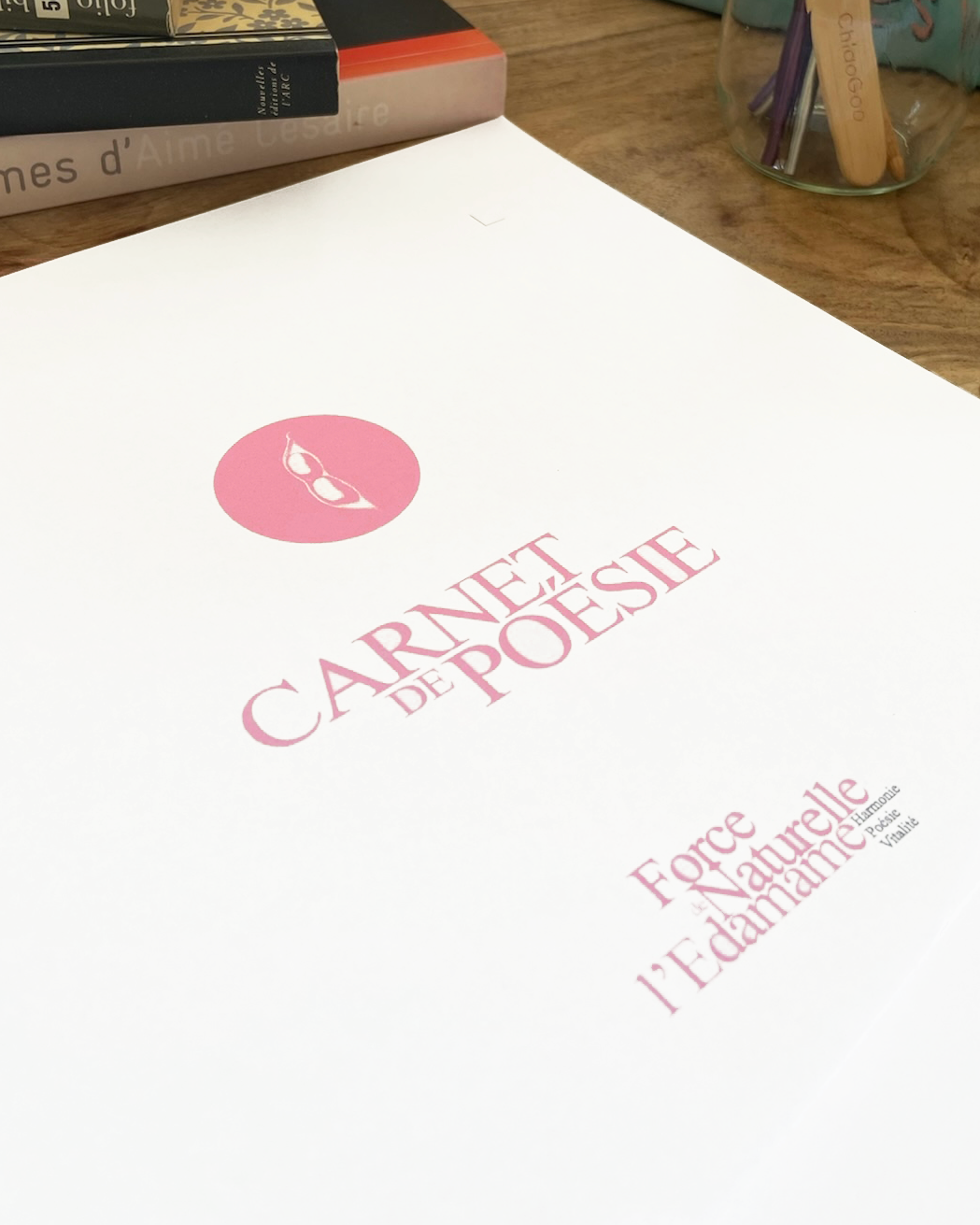 Carnet de poésie — Force naturelle de l'Edamame, version PDF à télécharger