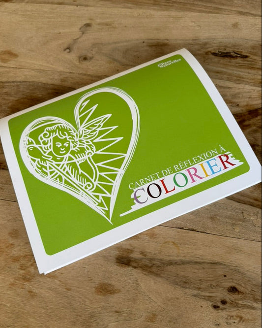Carnet de réflexion à colorier