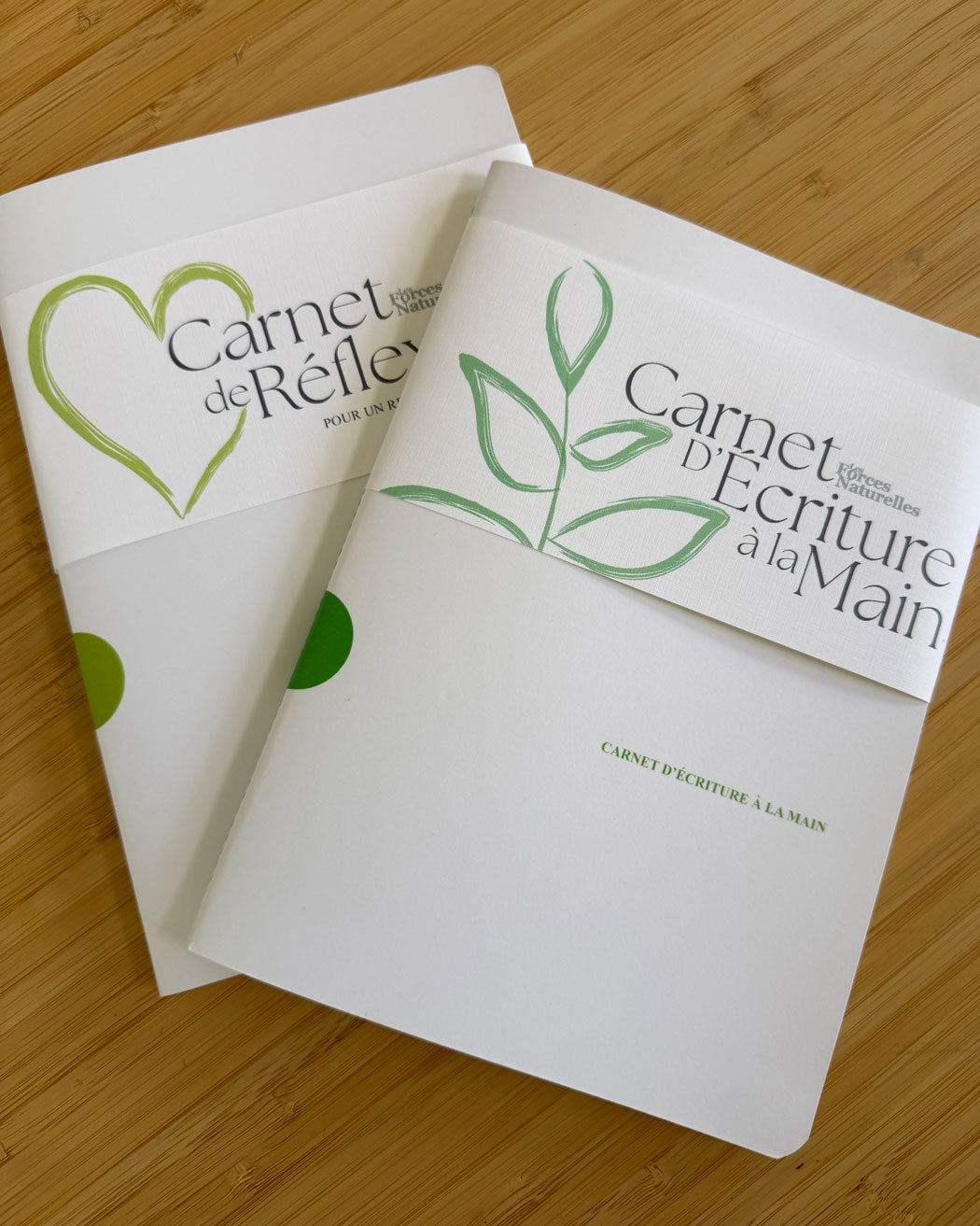 Promotion Carnet de réflexion + Carnet d'écriture à la main 
